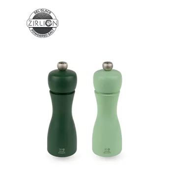 Peugeot Tahiti conjunto de moinhos de pimenta e sal 2 peças 15 cm verde