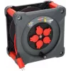 Brennenstuhl 9201500210 tambor de cabo 25m H05VV-F 3G1.5 4x Schuko IP44 1000/3500W