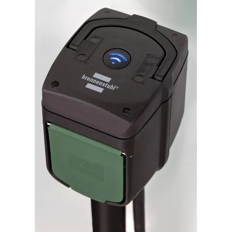 Brennenstuhl Connect tomada de jardim WiFi com estaca CS e Mo