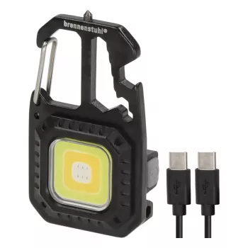 Brennenstuhl lanterna LED com bateria 600 lm 1,5 h preto (1173750009)