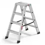 Hailo Master D100 2 x 5 degraus escadote de dois lados
