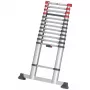 Hailo T80 FlexLine escada telescópica multiusos de 13 degraus