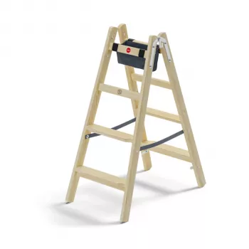 Hailo Master H80 2 x 4 degraus escadote de dois lados