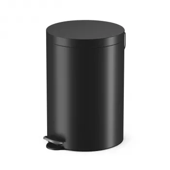 Hailo Selekta M caixote do lixo com pedal 20 L, preto mate