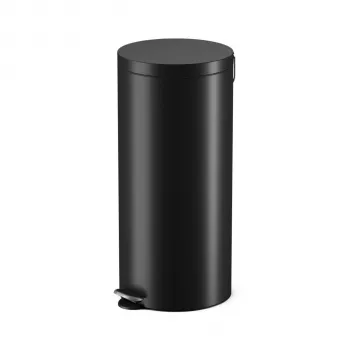 Hailo Selekta L caixote do lixo com pedal 30 L, preto mate