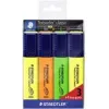 STAEDTLER Textsurfer Classic 3+1 Promopack Conjunto de marcadores, ponta chanfrada, 1,0-5,0 mm, cores sortidas