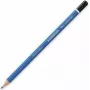 STAEDTLER Mars Lumograph Lápis de grafite 2B - Mina 2 mm - Corpo 8 mm - Hexagonal - Azul