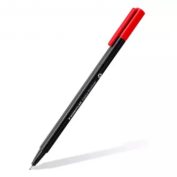 STAEDTLER Triplus Fineliner 0,3 mm Preto pack de 4