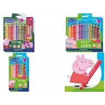 STAEDTLER Noris Colour lápis de cor Peppa Pig pack de 12 100% PEFC