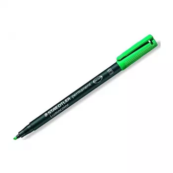 STAEDTLER 314-5 marcador permanente, verde, ponta redonda, 2,5 mm, 1 unid.