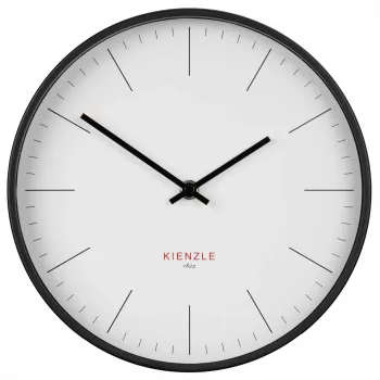 KIENZLE relógio de parede radiofónico DCF Modern 25 cm branco (14979)