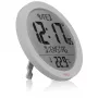 KIENZLE relógio de parede radiofónico DCF com indicação de temperatura ambiente, branco