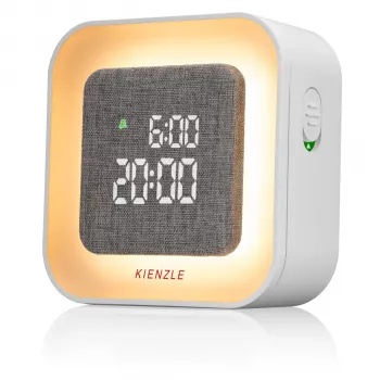 Despertador KIENZLE Light Alarm Clock Square preto