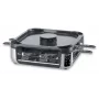 Grelhador de raclette SEVERIN RG 2379 SEVENTO 1400 W 8 pessoas preto/prateado