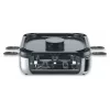 Grelhador de raclette SEVERIN RG 2379 SEVENTO 1400 W 8 pessoas preto/prateado