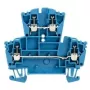 Weidmüller Borne de passagem Série W, ligação por parafuso, 2,5 mm², 800 V, 24 A, bege-escuro, 2 níveis