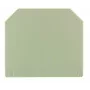 Weidmüller WAP 16+35 WTW 2.5-10 Placa terminal - 20 unid. - Wemid - Bege - -60 a 130 °C - V0