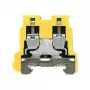 Weidmüller Borne de terra AKE 2.5, verde/amarelo, 2,5 mm², ligação por parafuso