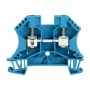 Weidmüller WDU 6 BL terminal de passagem, 6 mm², ligação por parafuso, azul, 100 unidades