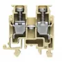 Weidmüller Borne de passagem, ligação por parafuso, 2,5 mm², 800 V, 24 A, bege-escuro, calha DIN TS 35