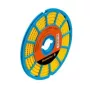 Weidmüller CLI C 1-3 GE/SW G CD Identificador de condutores, amarelo, 500 unid.