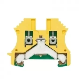 Weidmüller 1010000000 bloco de terminais de ligação por parafuso, 2,5 mm², 800 V, 24 A, bege-escuro