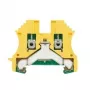 Weidmüller 1010000000 bloco de terminais de ligação por parafuso, 2,5 mm², 800 V, 24 A, bege-escuro