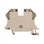 Weidmüller 1040400000 - terminal de ligação por parafuso 16 mm², 1000 V, 76 A, calha DIN, bege-escuro