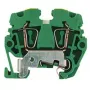 Weidmüller ZPEA 2.5-2 terminal de terra 2,5 mm² verde/amarelo