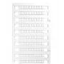 Weidmüller DEK 5/5 MC NE WS marcador de terminais - 1000 unid. - poliamida - branco - -40 a 100 °C - V2