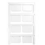 Weidmüller SM 27/18 K MC NE ws Identificador de equipamento MultiCard 18x27mm branco 1707270000