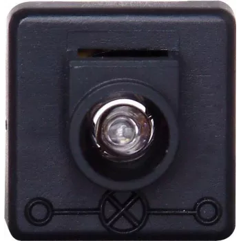 HEINRICH KOPP Lâmpada de sinalização para interruptor-tomada, preto, 1 unid., 230V AC, luz laranja-avermelhada