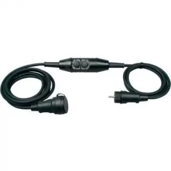 HEINRICH KOPP extensão elétrica 1,5 m preta com PRCD-S K (1438.0001.5)