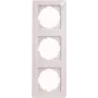 Heinrich Kopp KOPP HK02 Moldura 3 módulos branco ártico