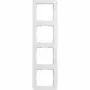 Heinrich Kopp KOPP HK02 Moldura 4 módulos branco ártico