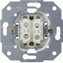 Heinrich Kopp Mecanismo de interruptor 10A 250V IP20 basculante encastrar terminais de parafuso