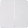 HEINRICH KOPP Mecanismo de dimmer 334402008 - dimmer rotativo, branco, termoplástico, corte de fase ascendente, 20-500W, 230V, IP20