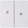HEINRICH KOPP 334488000 Unidade de comando com botões, branco, plástico, IP20