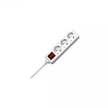 Extensão elétrica EFB Electronics 3x Schuko CEE 7/7 1,5m preta