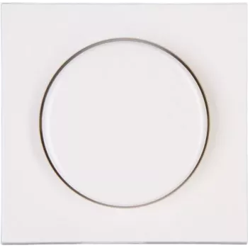 HEINRICH KOPP Tampa para dimmer para interruptor de botão dimmer HK07 (IP20, fixação por encaixe) - branco puro