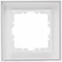 Heinrich Kopp HK07 Moldura de cobertura 1 módulo cor aço 402147002