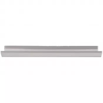 Heinrich Kopp HK07 Moldura de cobertura 1 módulo cor aço 402147002