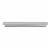 Heinrich Kopp HK07 Moldura de cobertura 1 módulo cor aço 402147002