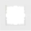 HEINRICH KOPP Moldura de cobertura 1 módulo HK07 PURE (86 x 86 x 9,5 mm, IP20, fixação por encaixe) - branco puro (406829005)