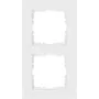 HEINRICH KOPP Moldura de cobertura 2 módulos HK07 PURE (157 x 86 x 9,5 mm | IP20 | fixação por encaixe) - branco puro (406929008)