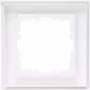 Heinrich Kopp HK07 moldura de cobertura 1 módulo Arctic White mate