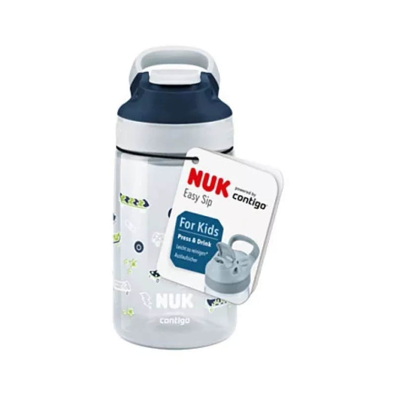 Copo de aprendizagem NUK Contigo PP 420ml Skater garrafa de bebida para criança