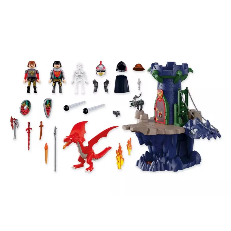 Playmobil Knights 72113 Torre do Cavaleiro Dragão