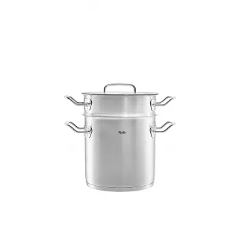 Fissler Original Profi Collection 2 Conjunto de cesto de vapor Multistar e cesto perfurado 20 cm