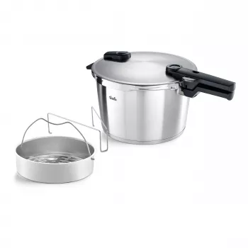 Fissler Vitaquick Premium Panela de pressão 8,0 L, conjunto de 3 peças, 28 cm